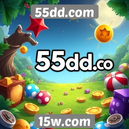 Variedade de jogos disponíveis no 55dd.com